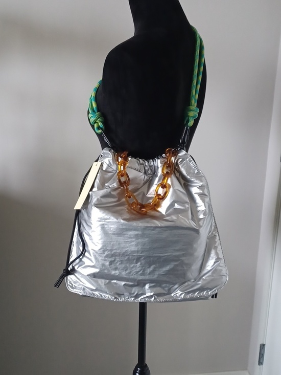 NWT ** Rotunda x Free People Sant Hobo Bag - Picture 4 of 16